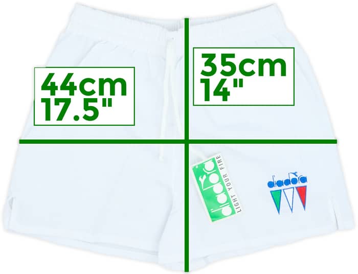 1994 Italy Diadora Training Shorts (L.Boys)