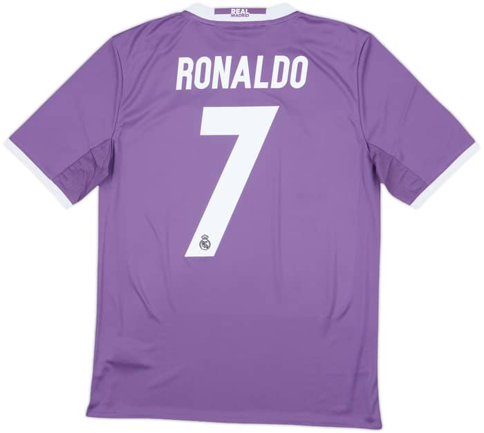 2016-17 Real Madrid Away Shirt Ronaldo #7 (XL.Boys)