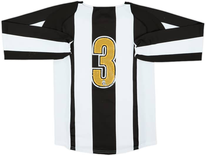 2004-05 Juventus Home L/S Shirt - 4/10 - (S.Boys)