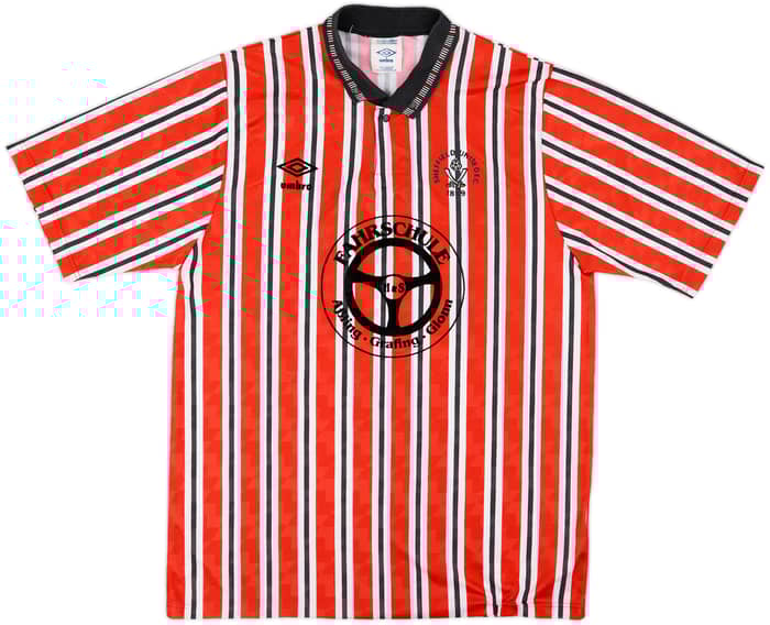 1990-92 Sheffield United Home Shirt - 7/10 - (M)