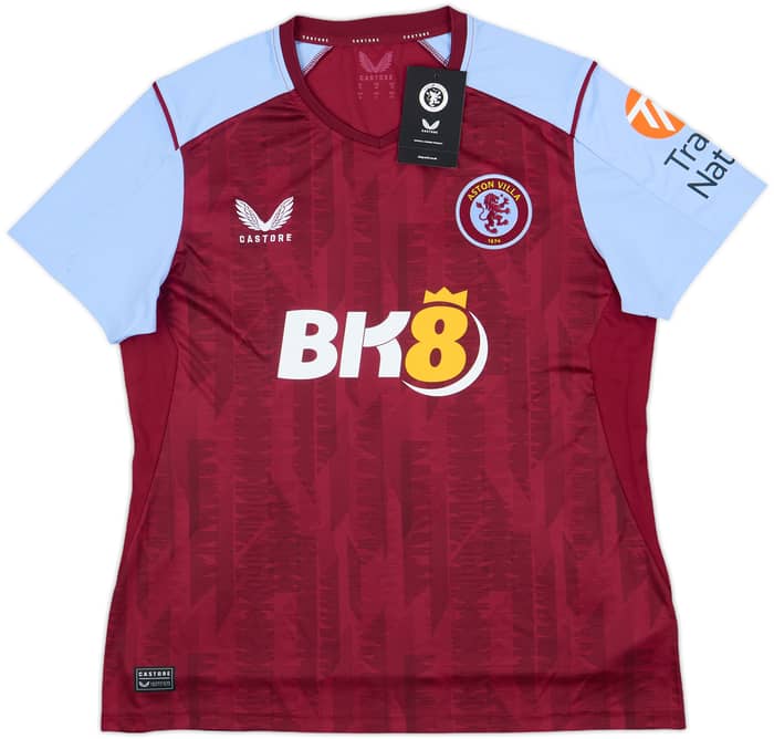 2023-24 Aston Villa Home Shirt #14 (Women's L)