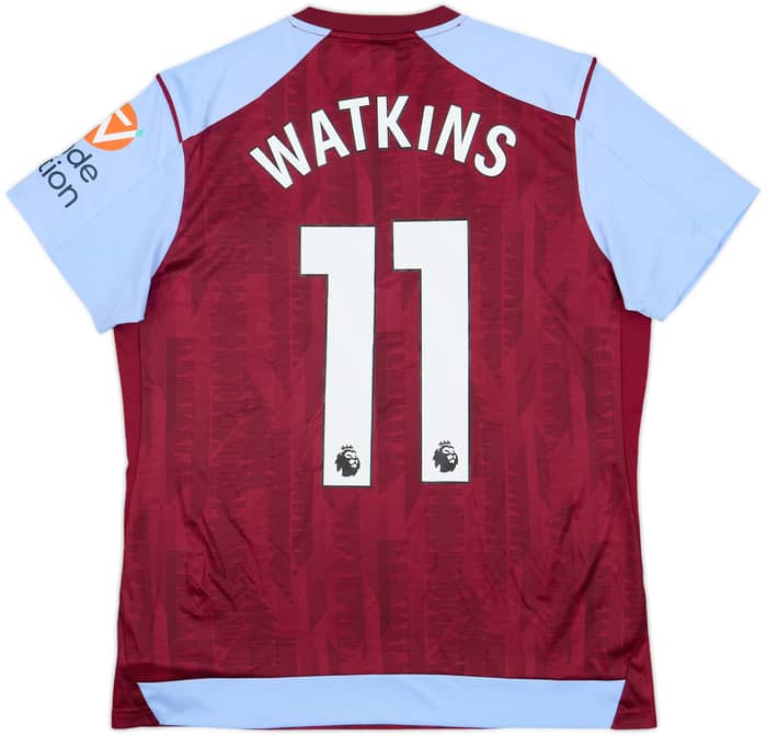 2023-24 Aston Villa Home Shirt Watkins #11 (Women's L)
