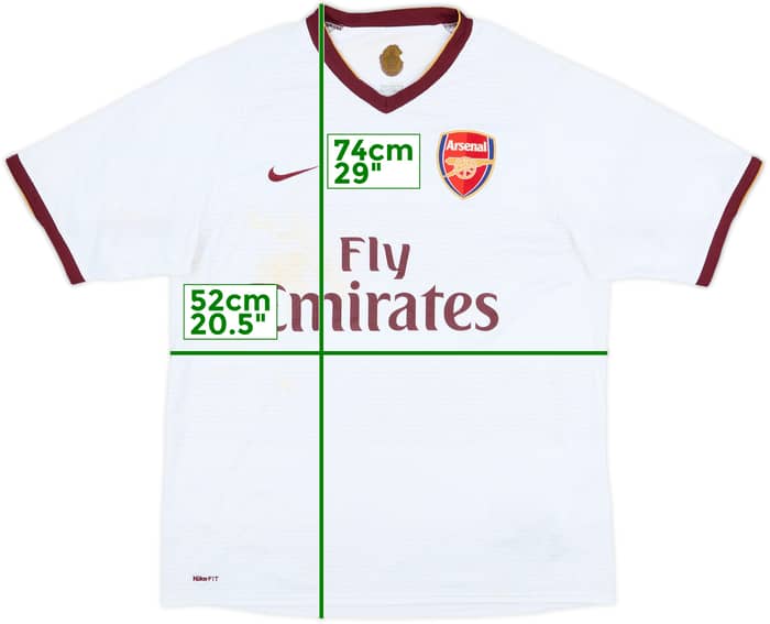 2007-08 Arsenal Away Shirt - 3/10 - (M)