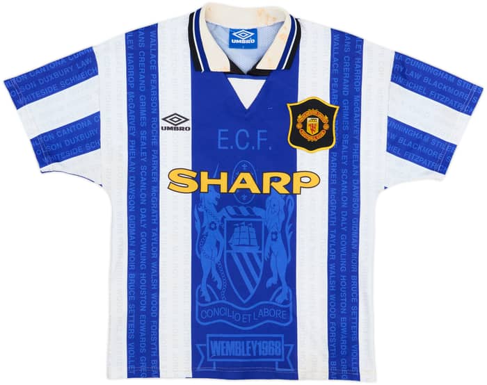 1994-96 Manchester United Third Shirt #17 - 5/10 - (Y)
