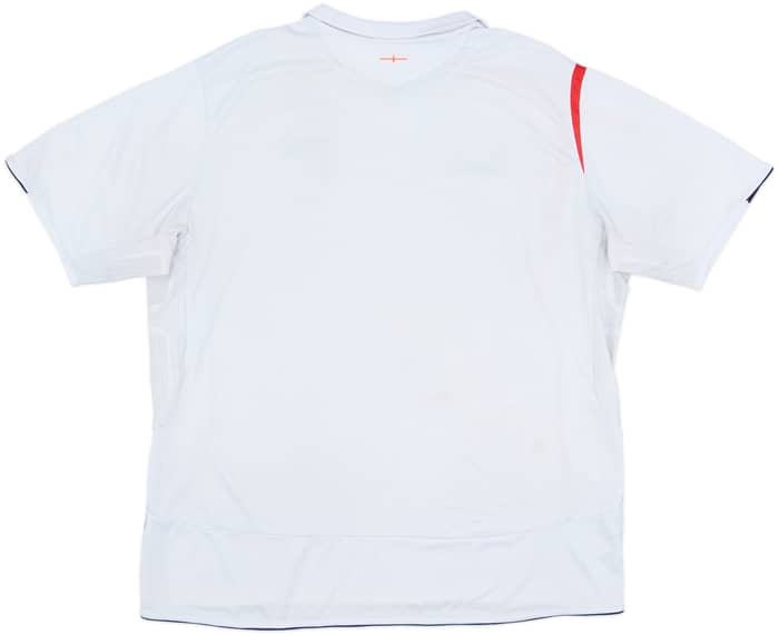 2005-07 England Home Shirt - 4/10 - (XXL)