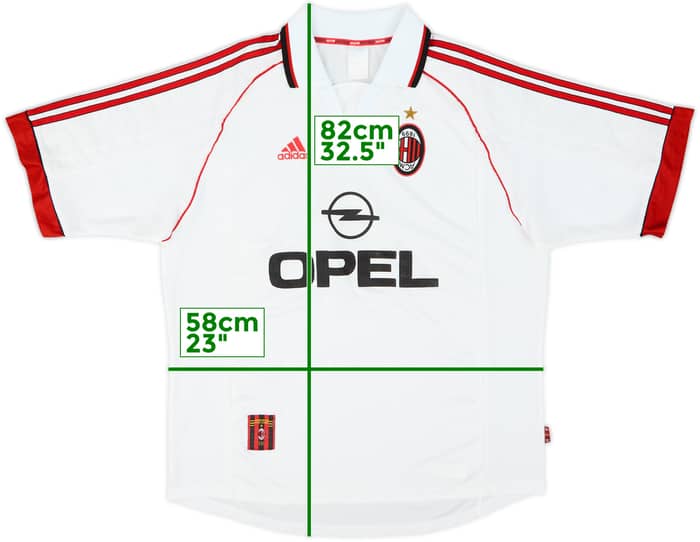 1998-99 AC Milan Away Shirt - 4/10 - (XL)