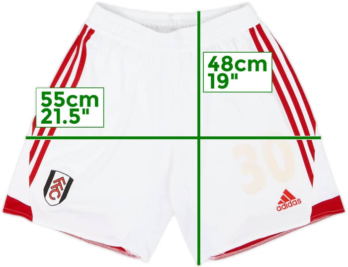 2013-14 Fulham Player Issue Away Shorts - 4/10 - (M)