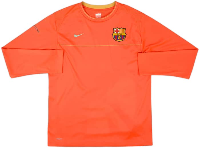 2008-09 Barcelona Nike Training L/S Shirt - 8/10 - (L)
