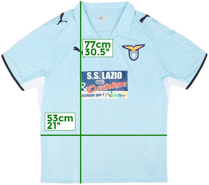 2008-09 Lazio Home Shirt - 9/10 - (L)