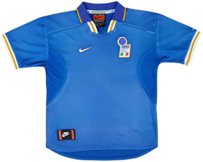 1996-97 Italy Home Shirt - 4/10 - (XL.Boys)