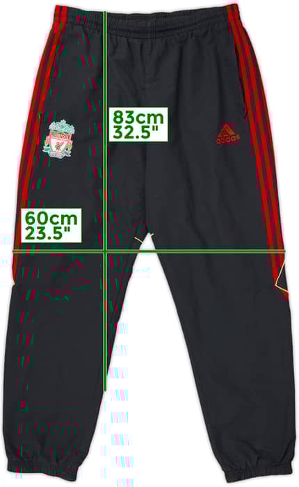 2009-10 Liverpool adidas Track Pants/Bottoms - 8/10 - (M)