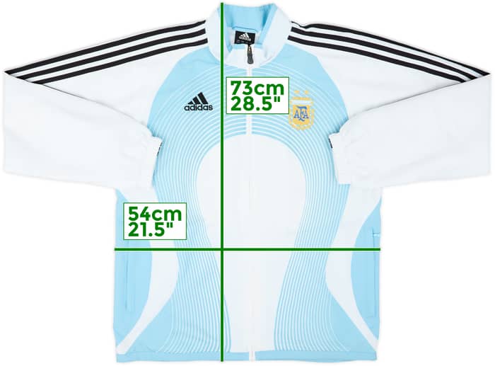 2006-07 Argentina adidas Track Jacket - 9/10 - (S)