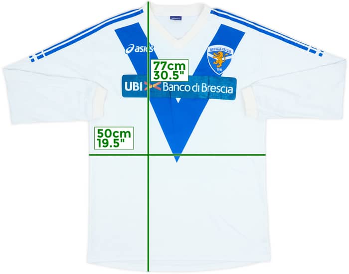 2006-07 Brescia Youth Match Issue Away L/S Shirt #5