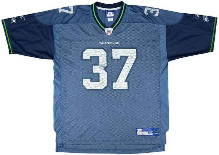 2005-06 Seattle Seahawks Alexander #37 Reebok On Field Home Jersey - 4/10 - (XL)