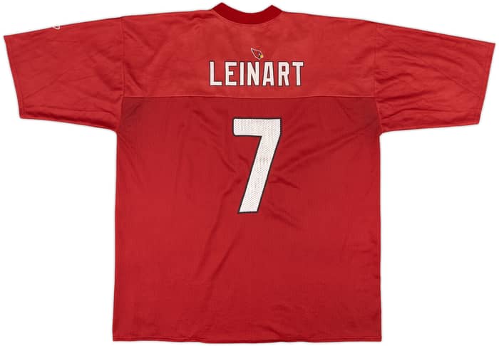 2006 Arizona Cardinals Leinart #7 Reebok Replica Home Jersey - 5/10 - (XL)