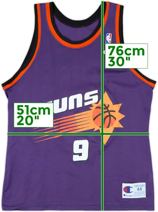 1992-95 Phoenix Suns Majerle #9 Champion Away Jersey - 9/10 - (L)