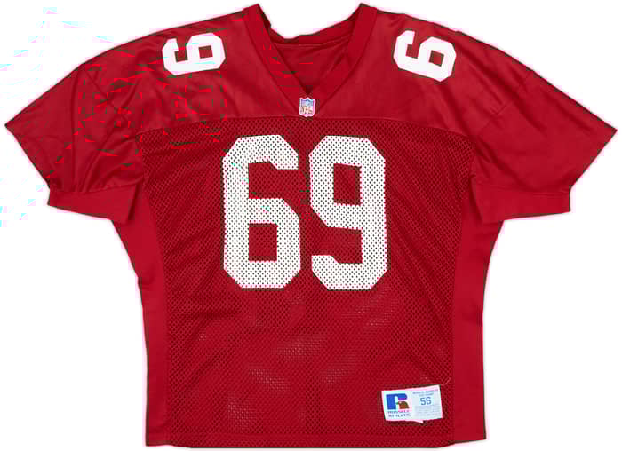 1997-98 Arizona Cardinals DeGraffenreid #69 Russell Athletic Authentic Training Jersey - 9/10 - (3XL)