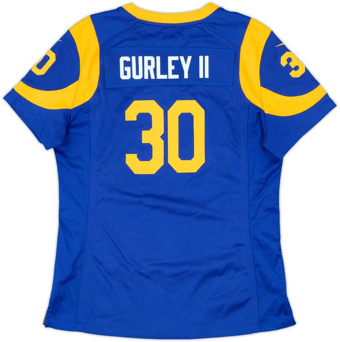 2018-19 LA Rams Gurley II #30 Nike Game Home Jersey Womens - 9/10 - (M)