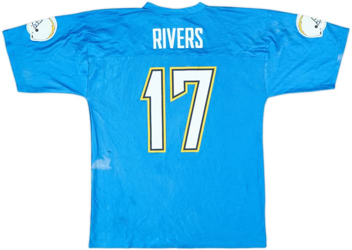 2007 San Diego Chargers Rivers #17 NFL Replica Alternate Jersey - 5/10 - (L)