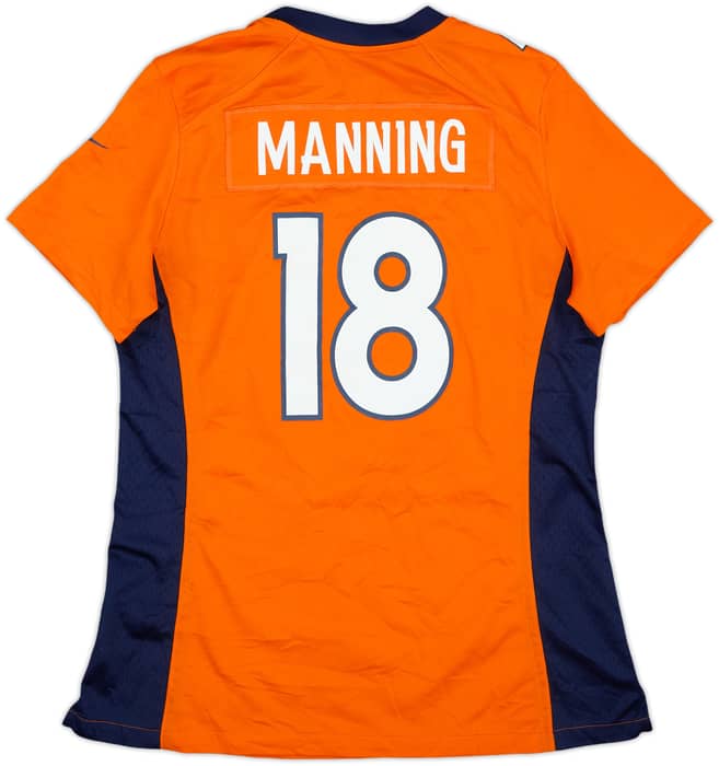 2013-15 Denver Broncos Manning #18 Nike Game Home Jersey Womens - 6/10 - (L)