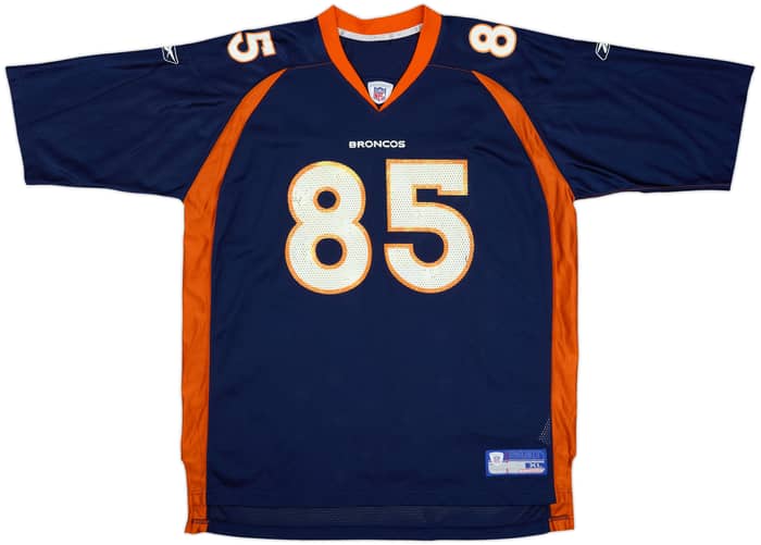 2002-04 Denver Broncos Lelie #85 Reebok On Field Home Jersey - 6/10 - (XL)
