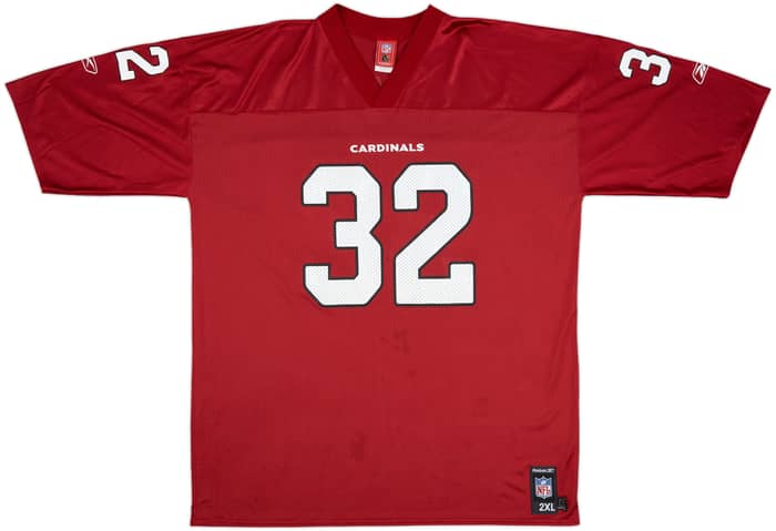 2006 Arizona Cardinals James #32 Reebok Replica Home Jersey - 7/10 - (XXL)