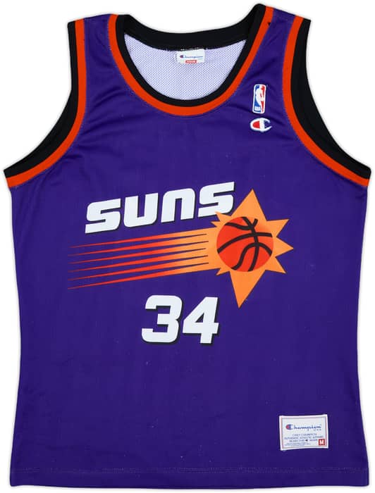 1992-96 Phoenix Suns Barkley #34 Champion Away Jersey - 7/10 - (M)