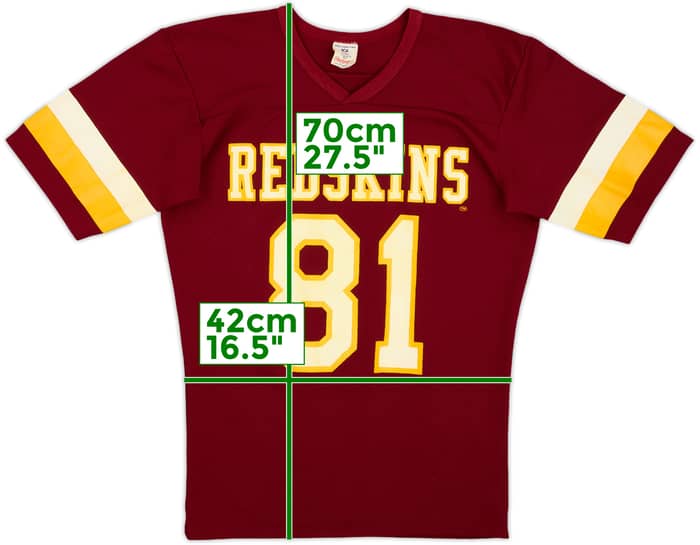 1983-89 Washington Redskins Monk #81 Rawlings Home Jersey - 6/10 - (S)