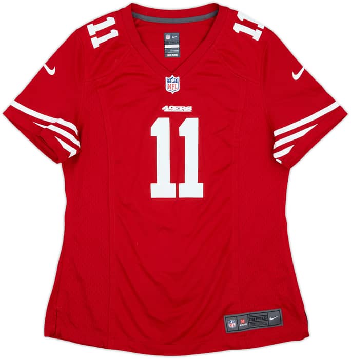 2012 San Francisco 49ers Smith #11 Nike Game Home Jersey Womens - 9/10 - (L)