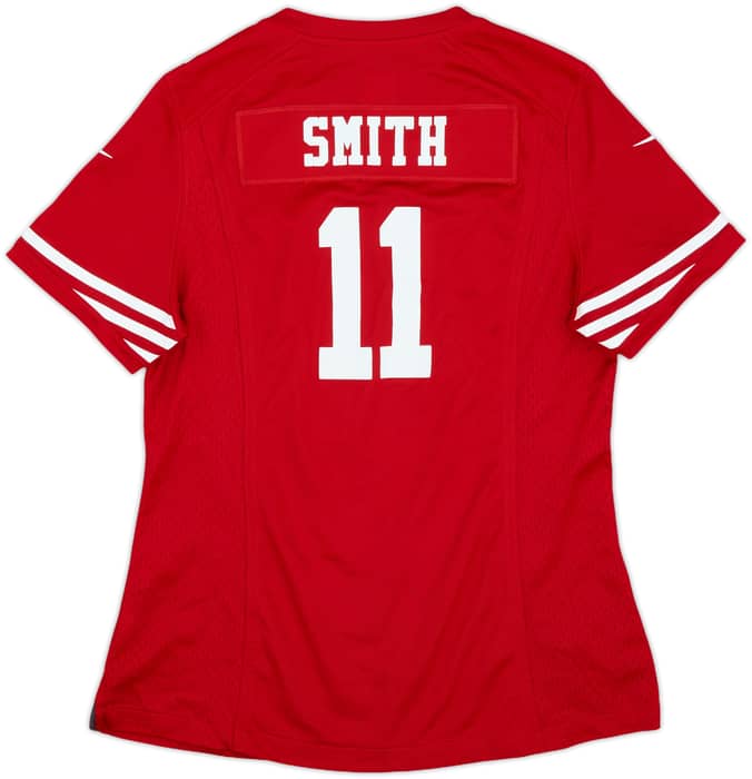 2012 San Francisco 49ers Smith #11 Nike Game Home Jersey Womens - 9/10 - (L)