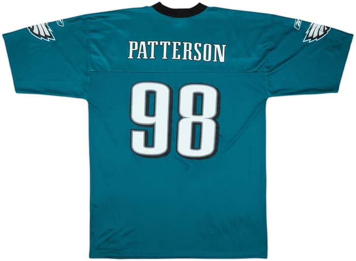 2007 Philadelphia Eagles Patterson #98 Reebok Replica Home Jersey - 6/10 - (XL)