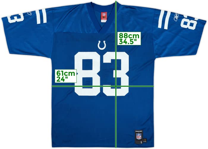 2005-06 Indianapolis Colts Stokley #83 Reebok Replica Home Jersey - 9/10 - (L)