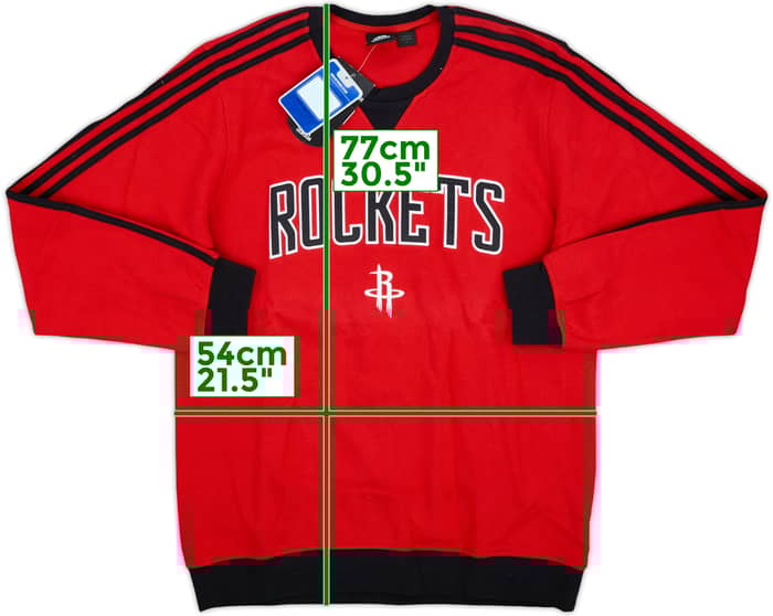 2009-10 Houston Rockets adidas Sweat Top (M)