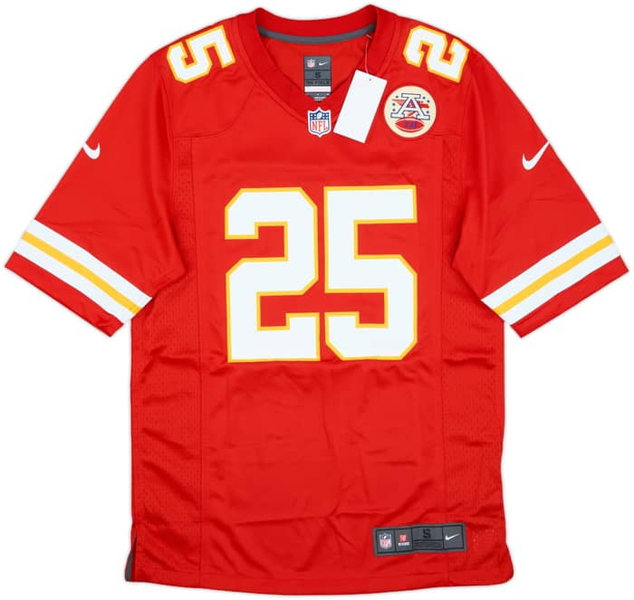 2012-16 Kansas City Chiefs Charles #25 Nike Game Home Jersey (S)