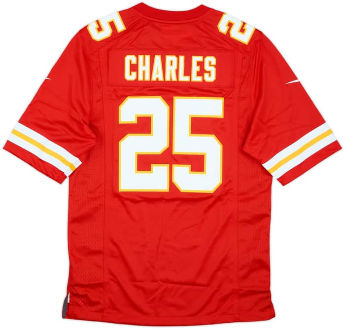 2012-16 Kansas City Chiefs Charles #25 Nike Game Home Jersey (S)