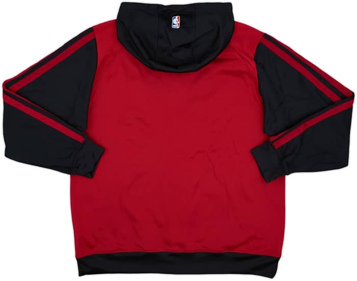 2013-14 Miami Heat adidas Full-Zip Hooded Sweat Top (XL)