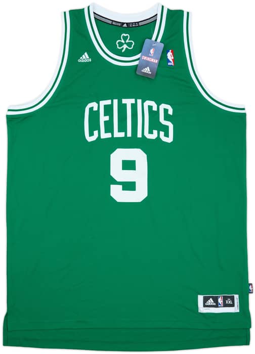2010-14 Boston Celtics Rondo #9 adidas Swingman Away Jersey (XXL)
