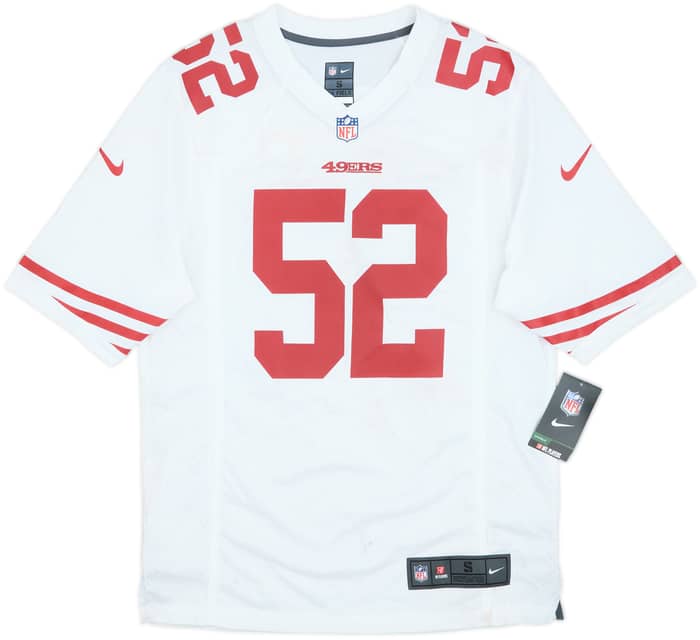 2012-14 San Francisco 49ers Willis #52 Nike Game Away Jersey (S)