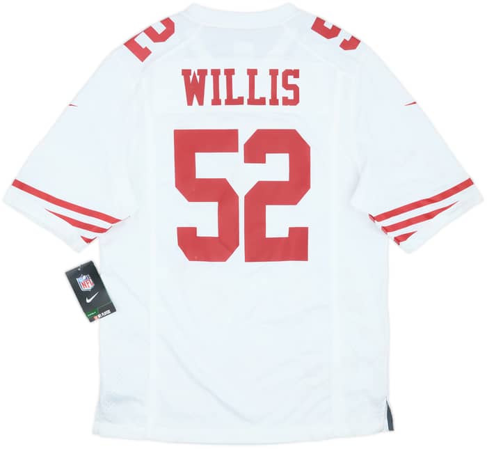 2012-14 San Francisco 49ers Willis #52 Nike Game Away Jersey (S)