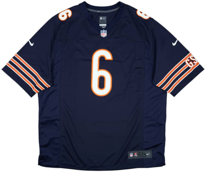2012-16 Chicago Bears Cutler #6 Nike Game Home Jersey - 10/10 - (XXL)