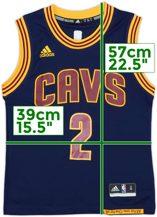 20114-17 Cleveland Cavaliers Irving #2 adidas Alternate Jersey (S.Boys)