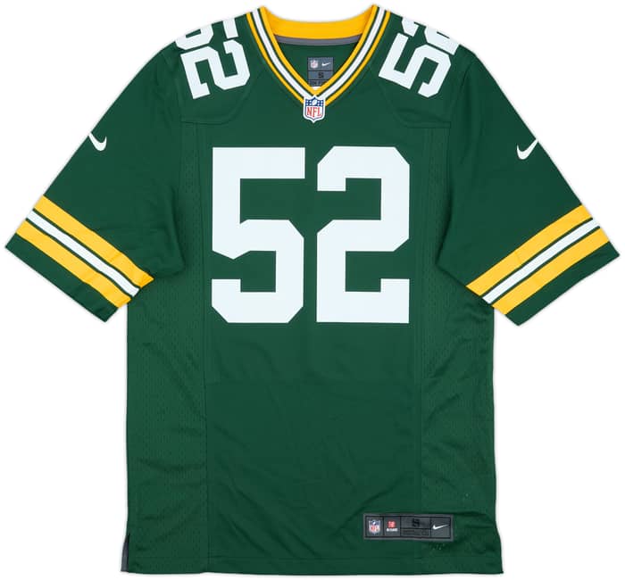 2012-18 Green Bay Packers Matthews #52 Nike Game Home Jersey - 6/10 - (S)