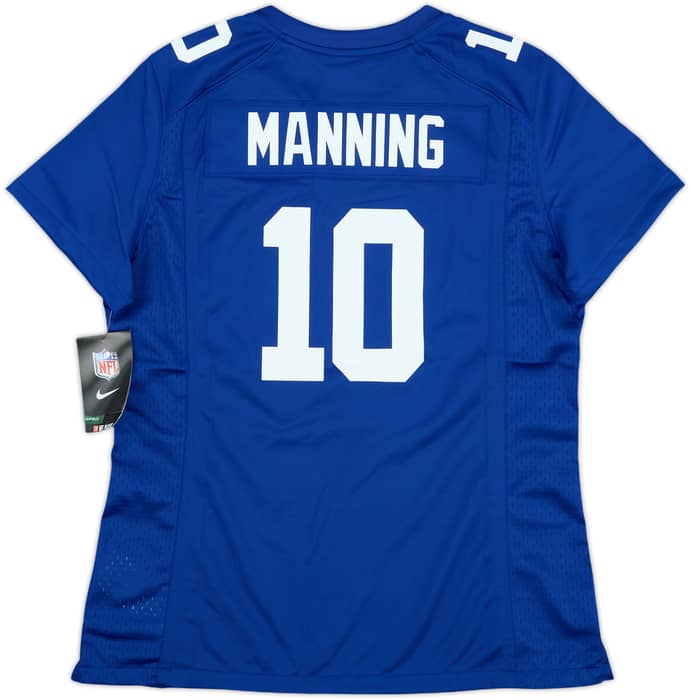 2012-19 New York Giants Manning #10 Nike Game Home Jersey Womens (M)