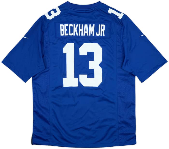 2014-18 New York Giants Beckham Jr #13 Nike Game Home Jersey (L)