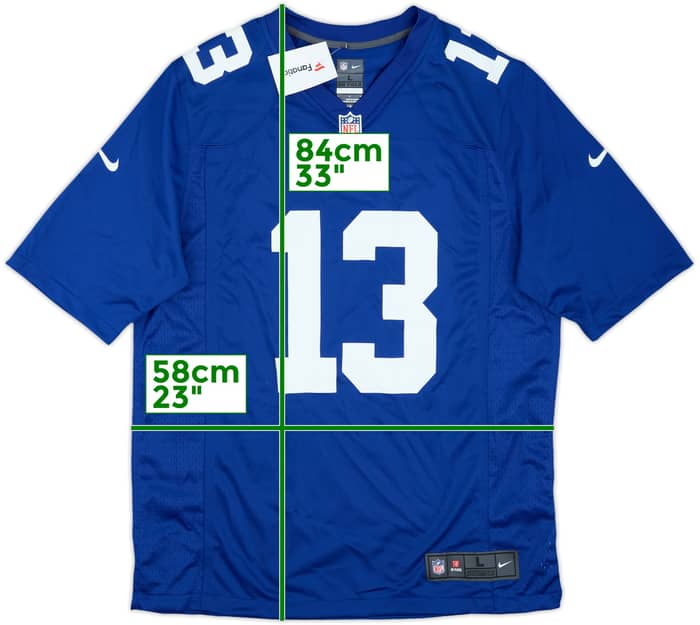 2014-18 New York Giants Beckham Jr #13 Nike Game Home Jersey (L)