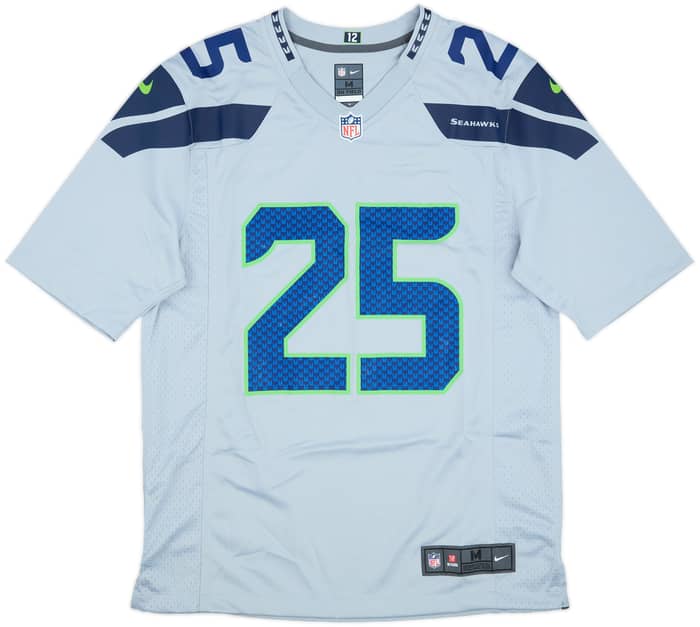 2012-17 Seattle Seahawks Sherman #25 Nike Game Alternate Jersey - 8/10 - (M)