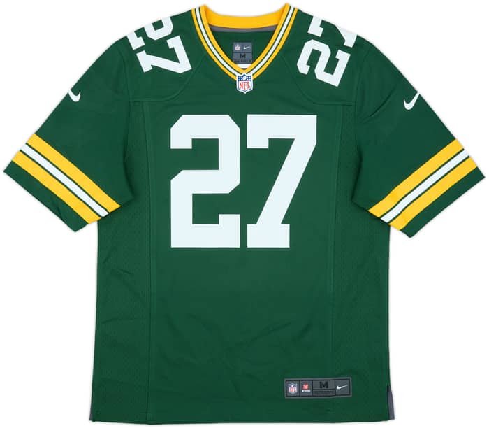 2013-16 Green Bay Packers Lacy #27 Nike Game Home Jersey - 7/10 - (M)