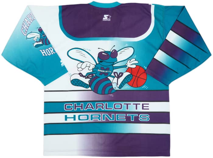 1990s Charlotte Hornets Starter Hockey Jersey - 8/10 - (XL)