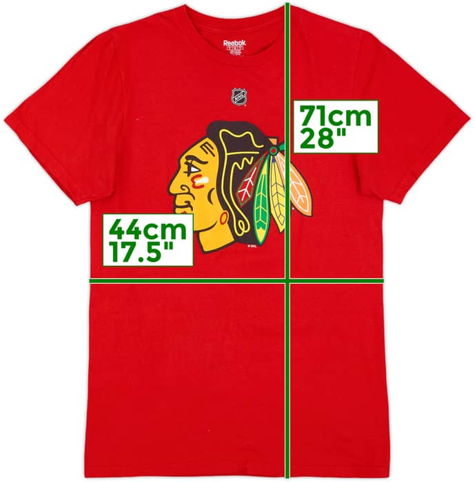 2012-13 Chicago Blackhawks Shaw #65 Reebok Tee - 8/10 - (S)