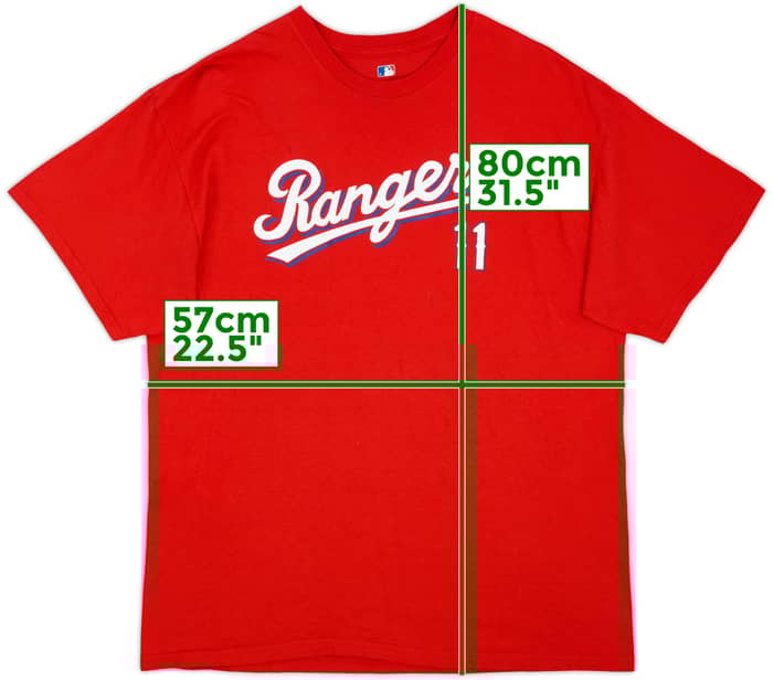 2013 Texas Rangers Darvish #11 MLB Tee - 7/10 - (XL)